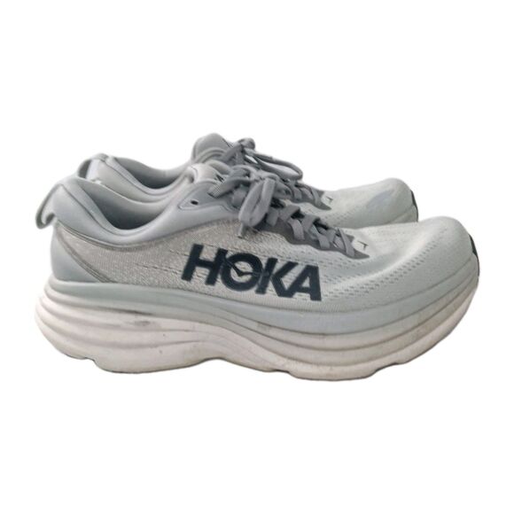 Hoka Gray Athletic Shoes - Picture 3 of 9